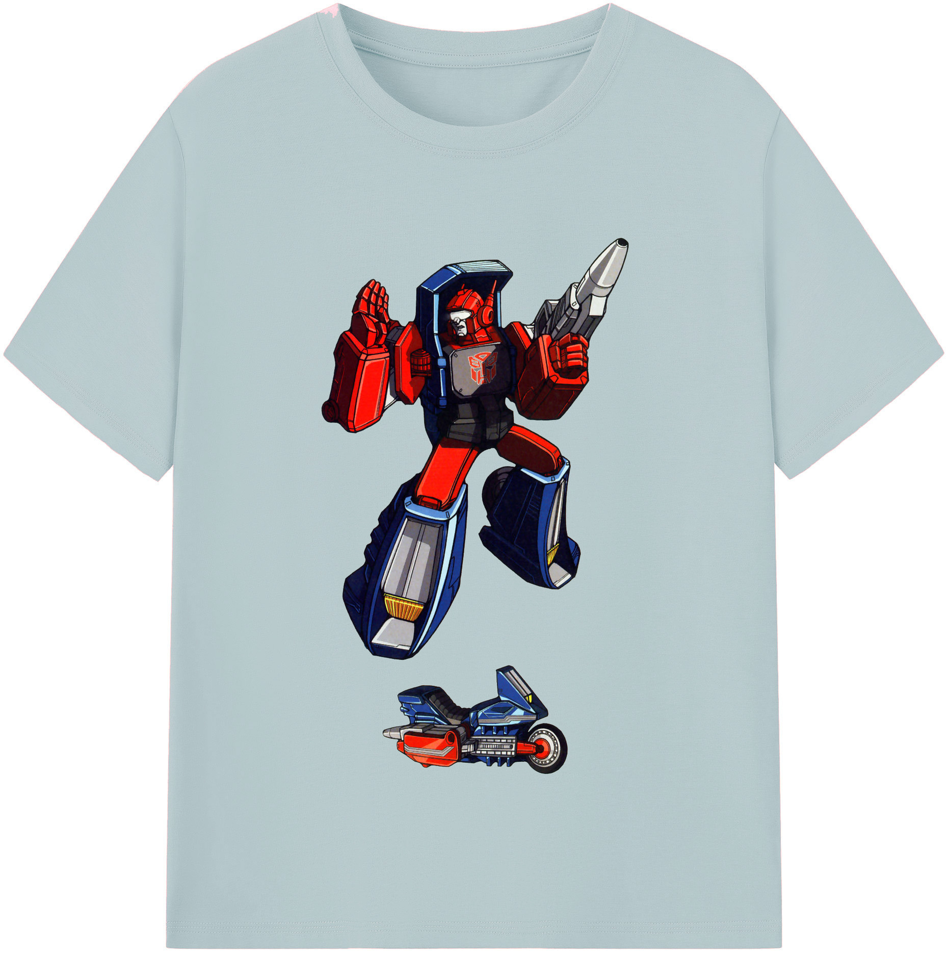 （画像用）  綿100％半袖Tシャツ（フロントプリント）